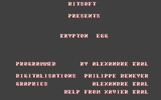 Krypton Egg screenshot 4 for Atari ST